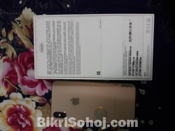 iPhone XS Max 64gb gold